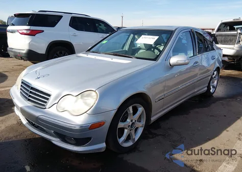 2006 Mercedes-Benz C 230 Sport from USA, damaged, VIN WDBRF52H86F793476